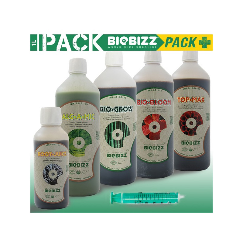 Biobizz - Plus - 1L - Pack Engrais BIOBIZZ 74,52 € - Culture Indoor